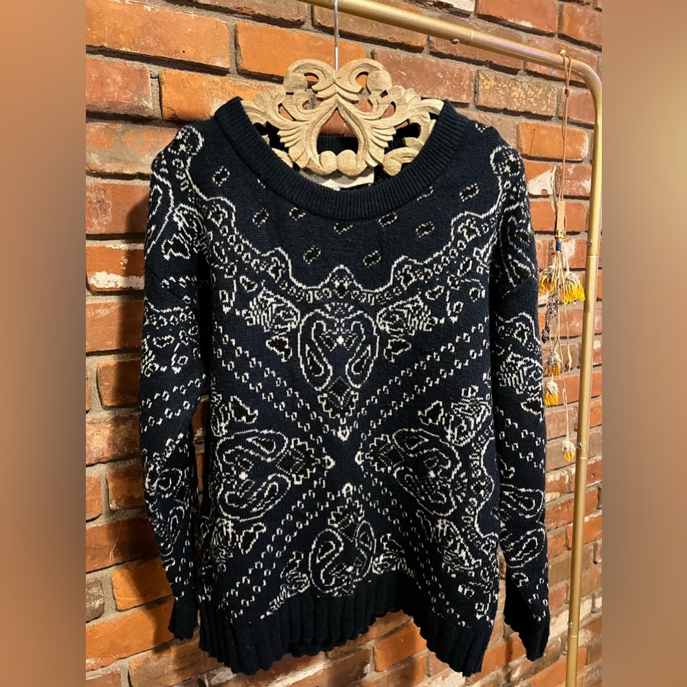 Jen’s Pirate booty sweater.